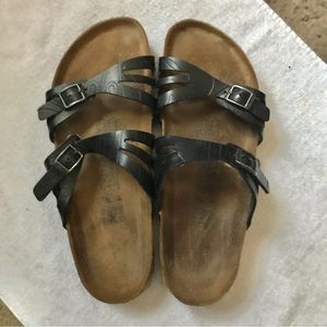 Black Birkenstock sandals